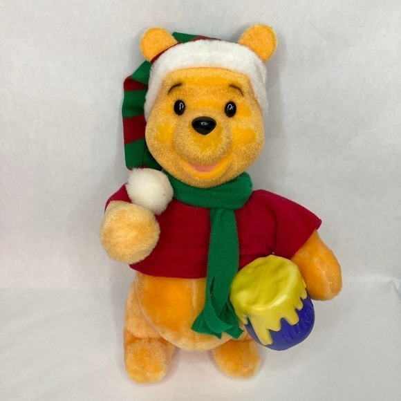 Santa's Best Winnie the Pooh EZ Light Large Animated Ornament in Original Box - Picture 1 of 16
